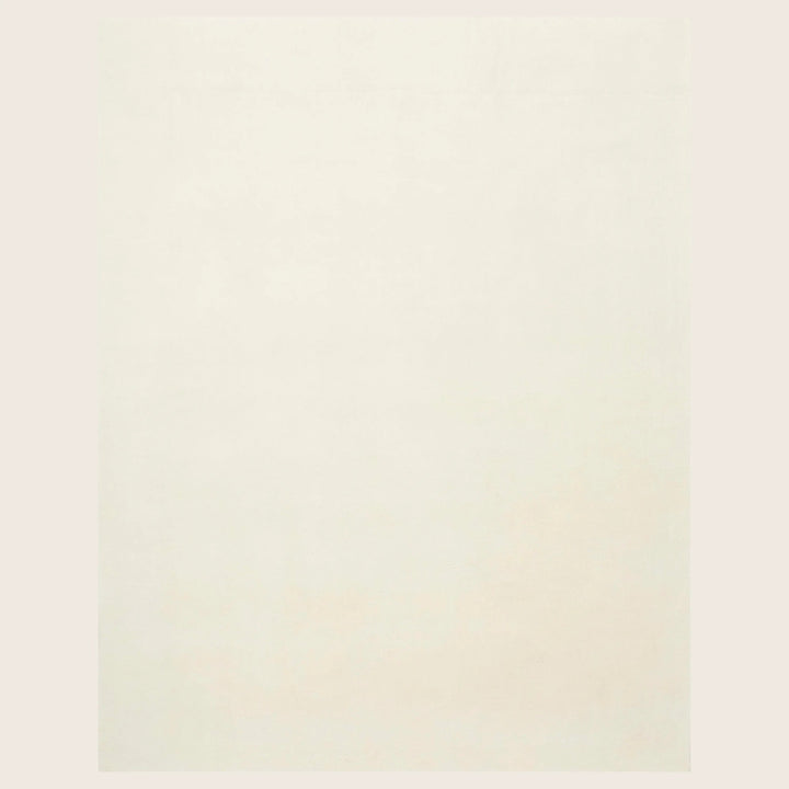 Solid Plush Cashmere Wool Blend Rug - 7'9" X 9'9"