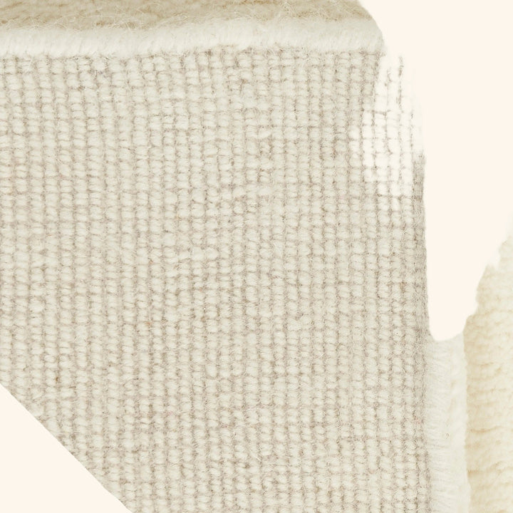 Solid Plush Cashmere Wool Blend Rug - 7'9" X 9'9"
