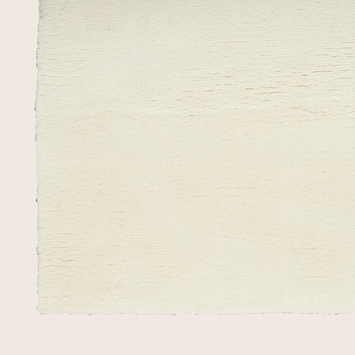 Solid Plush Cashmere Wool Blend Rug - 7'9" X 9'9"
