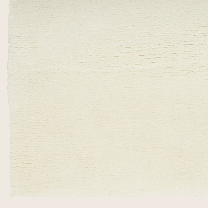Solid Plush Cashmere Wool Blend Rug - 7'9" X 9'9"