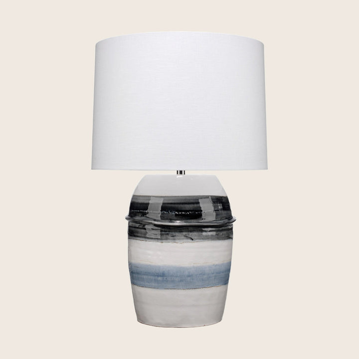 Horizon Striped Table Lamp