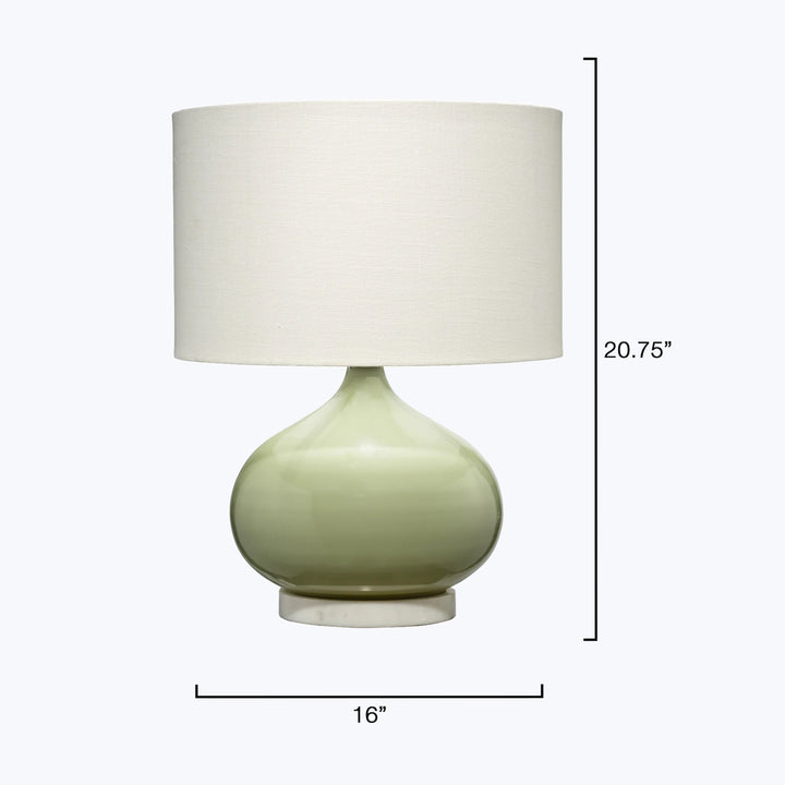 Moss Glass Table Lamp