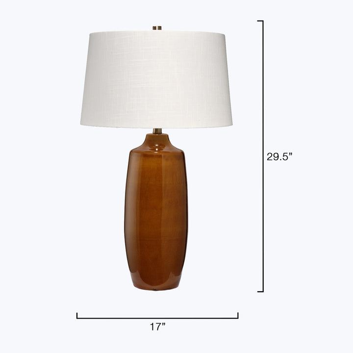 Toffee Ceramic Table Lamp