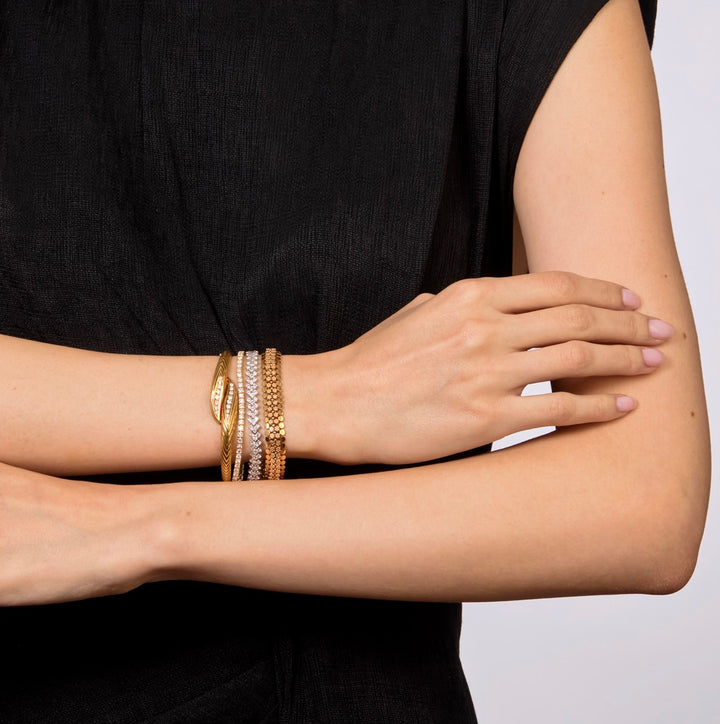 1950s European 18k Gold Bracelet