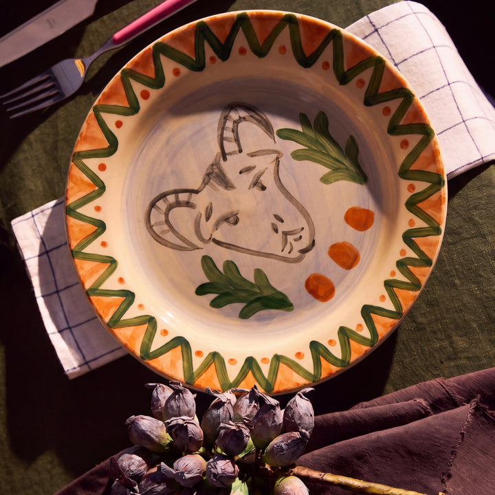 Santiago de Borja Dinner Plate 03, Set of 2
