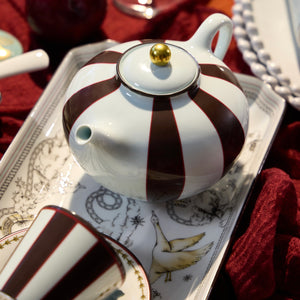 Image for Fortunae Venezia Light Blue Teapot - hover