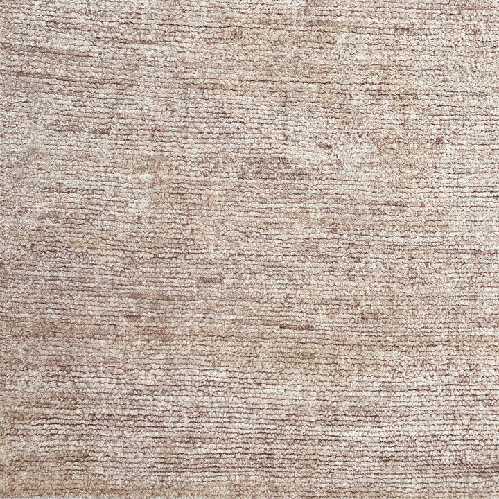 Textured Wool Silk Blend Rug - 6' x 9'