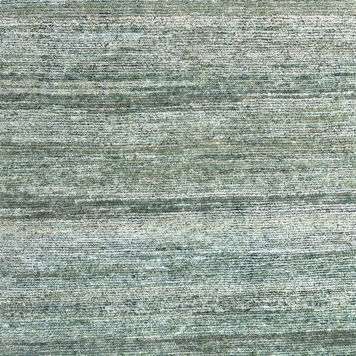 Textured Wool Silk Blend Rug