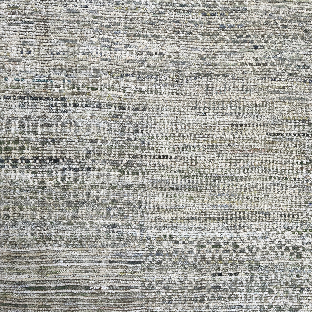 Sage Contemporary Wool Silk Blend Rug - 8'4" x 10'2"