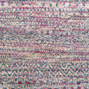 Pink Contemporary Wool Silk Blend Rug