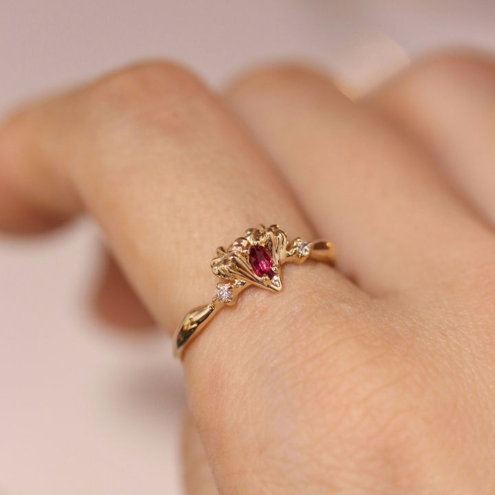 Onbi-Ae Ruby Ring