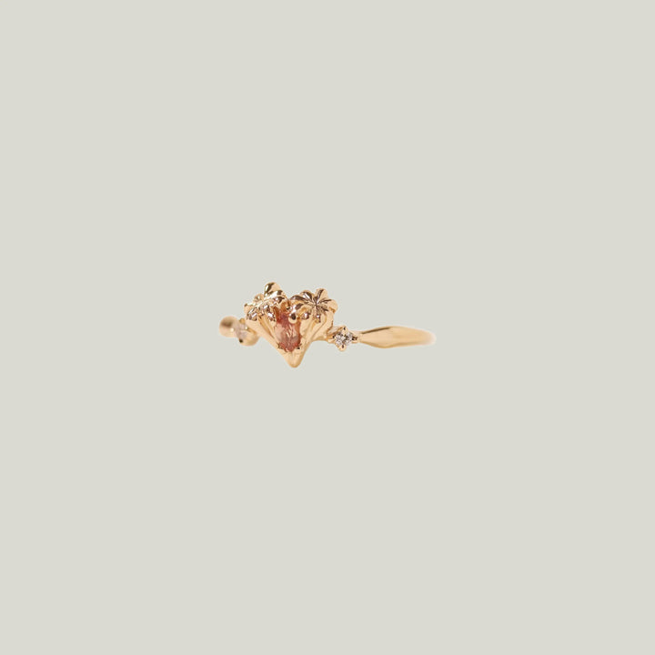 Onbi-Ae Padparadscha Ring