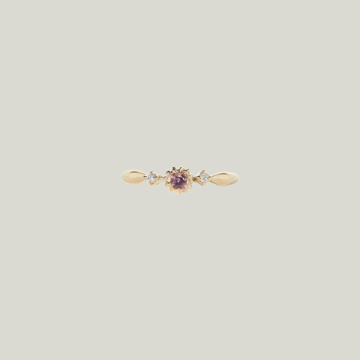 Lavender Sapphire Gwah Ring Supreme