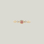 Padparadscha Sapphire Gwah Ring Supreme