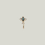Lowa Ear Hoop Supreme, Blue Sapphire (Single)