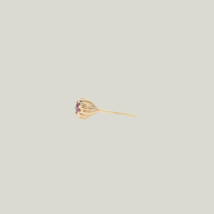 Pomme Ruby Gwah Stud (Single)