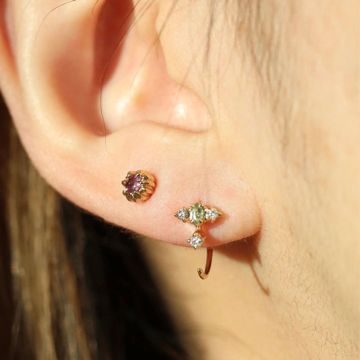 Pomme Ruby Gwah Stud (Single)