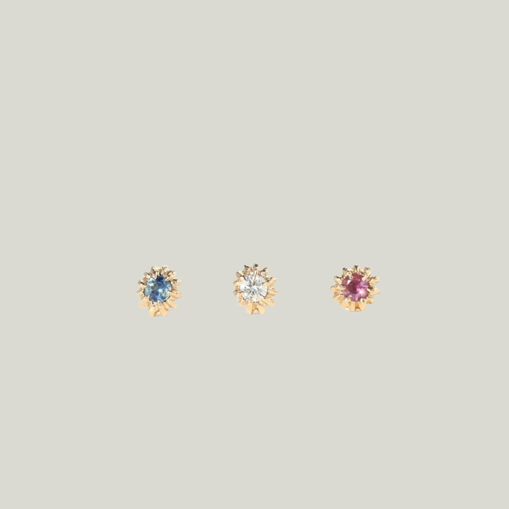 Pomme Ruby Gwah Stud (Single)