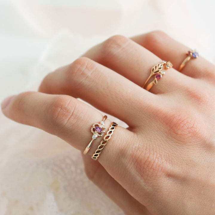 Amethyst Nuhte Ring