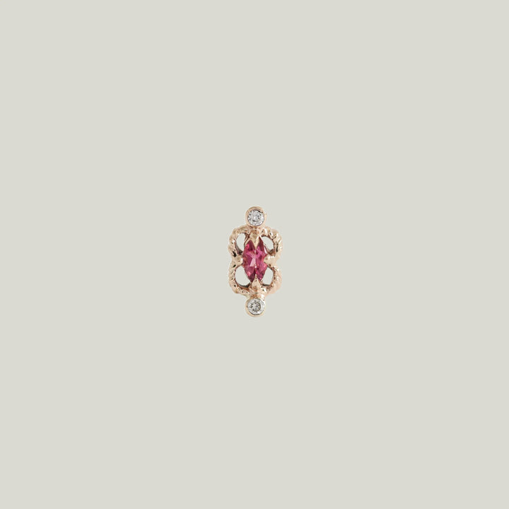 Tourmaline Nuhte Earring (Single)