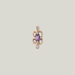 Amethyst Nuhte Earring (Single)