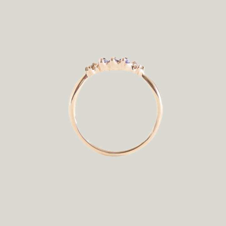 Tanzanite Bombom Ring