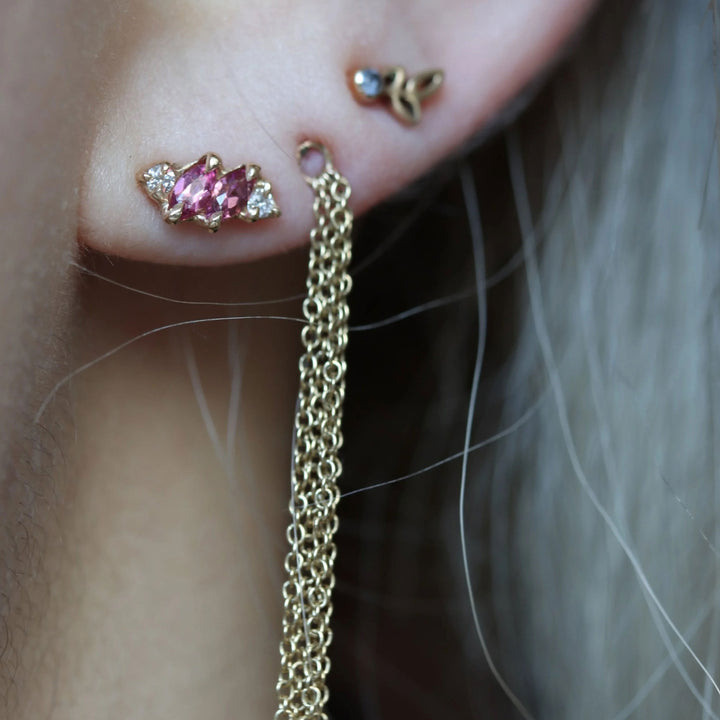 Tourmaline Bombom Earring (Single)