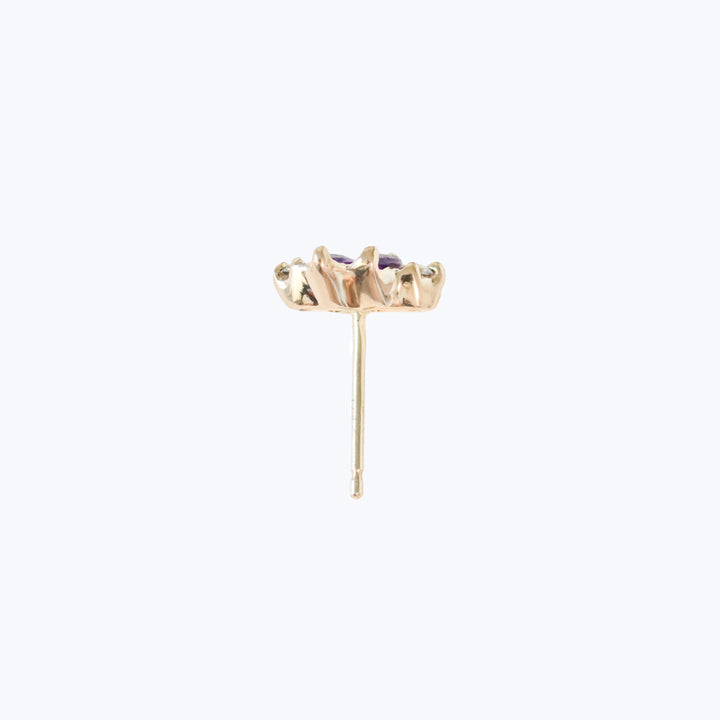 Amethyst Bombom Earring (Single)