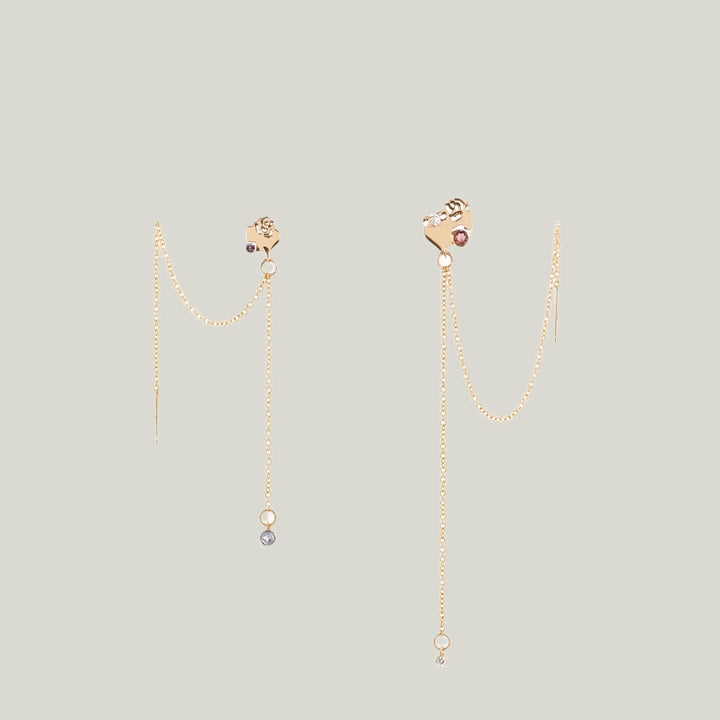 Rosé Earring (Pair)