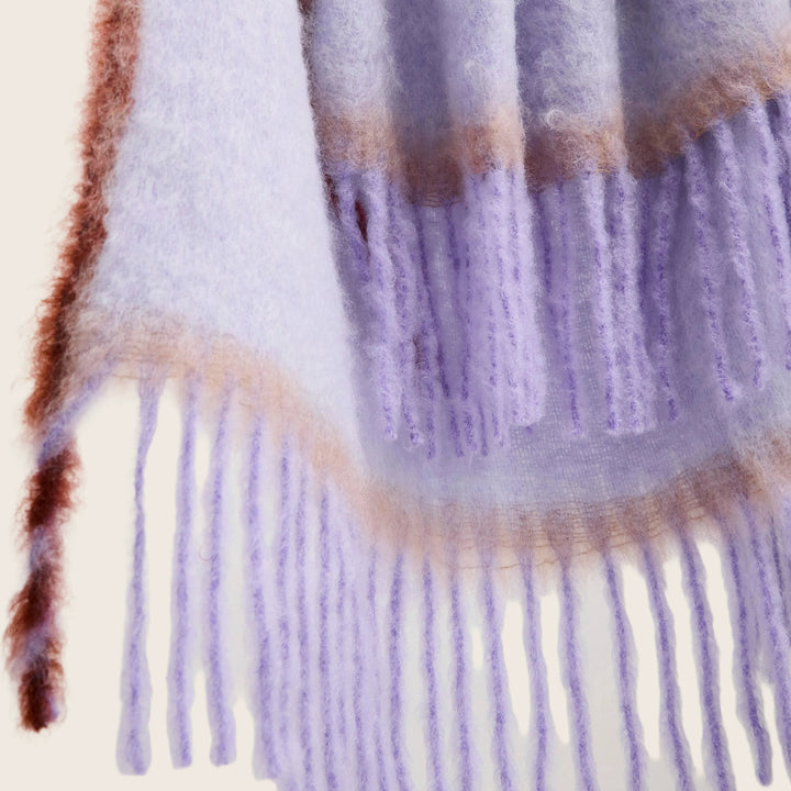 Mohair Twist Frame Throw