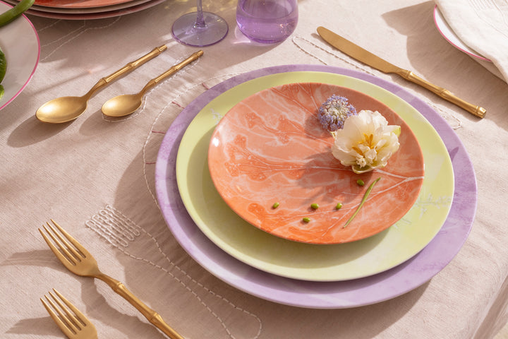 Astier de Villatte Labyrinthe Serveware Platter Astier de Villatte Labyrinthe Serveware Platter