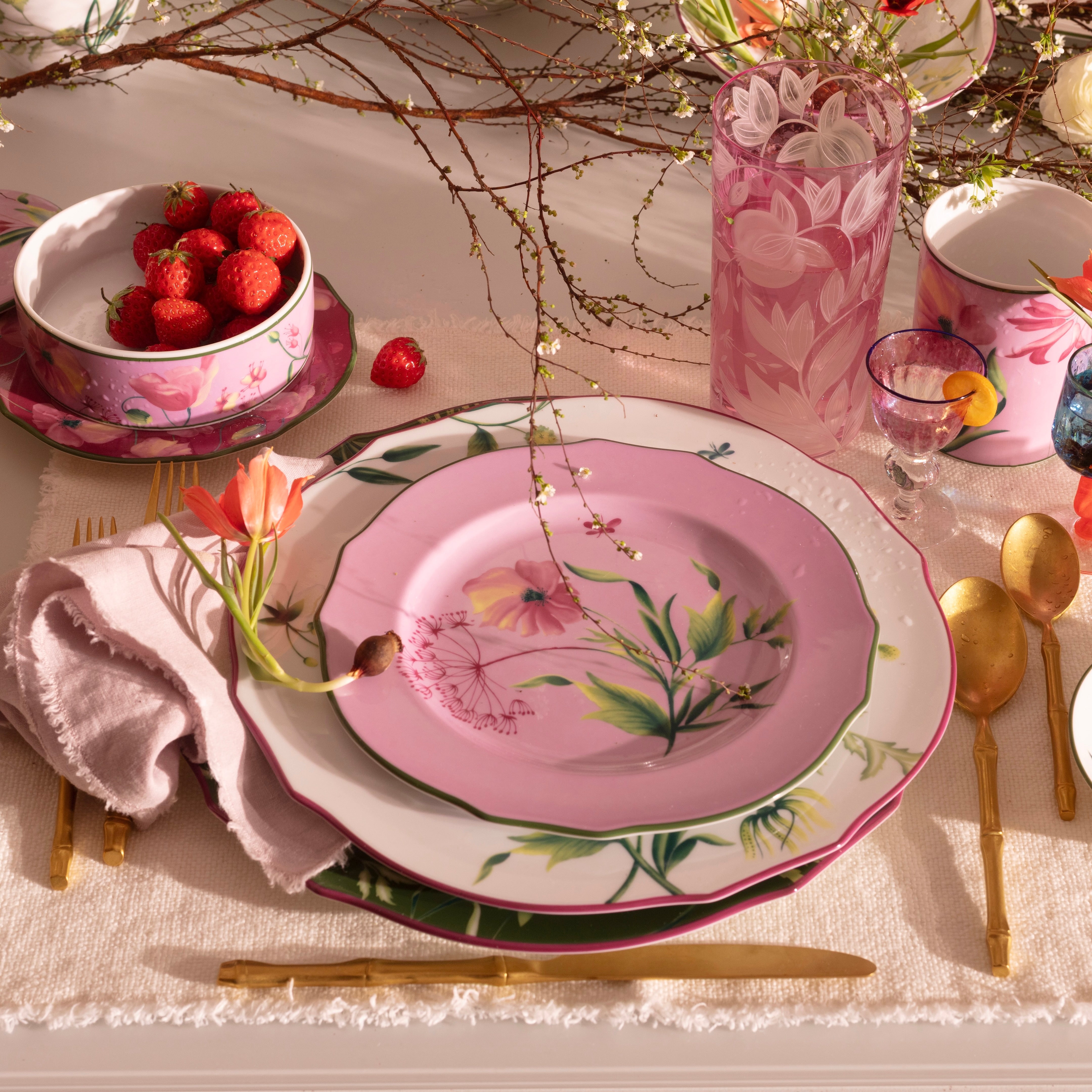 Florenza Flat Dinner Plate – abc carpet & home