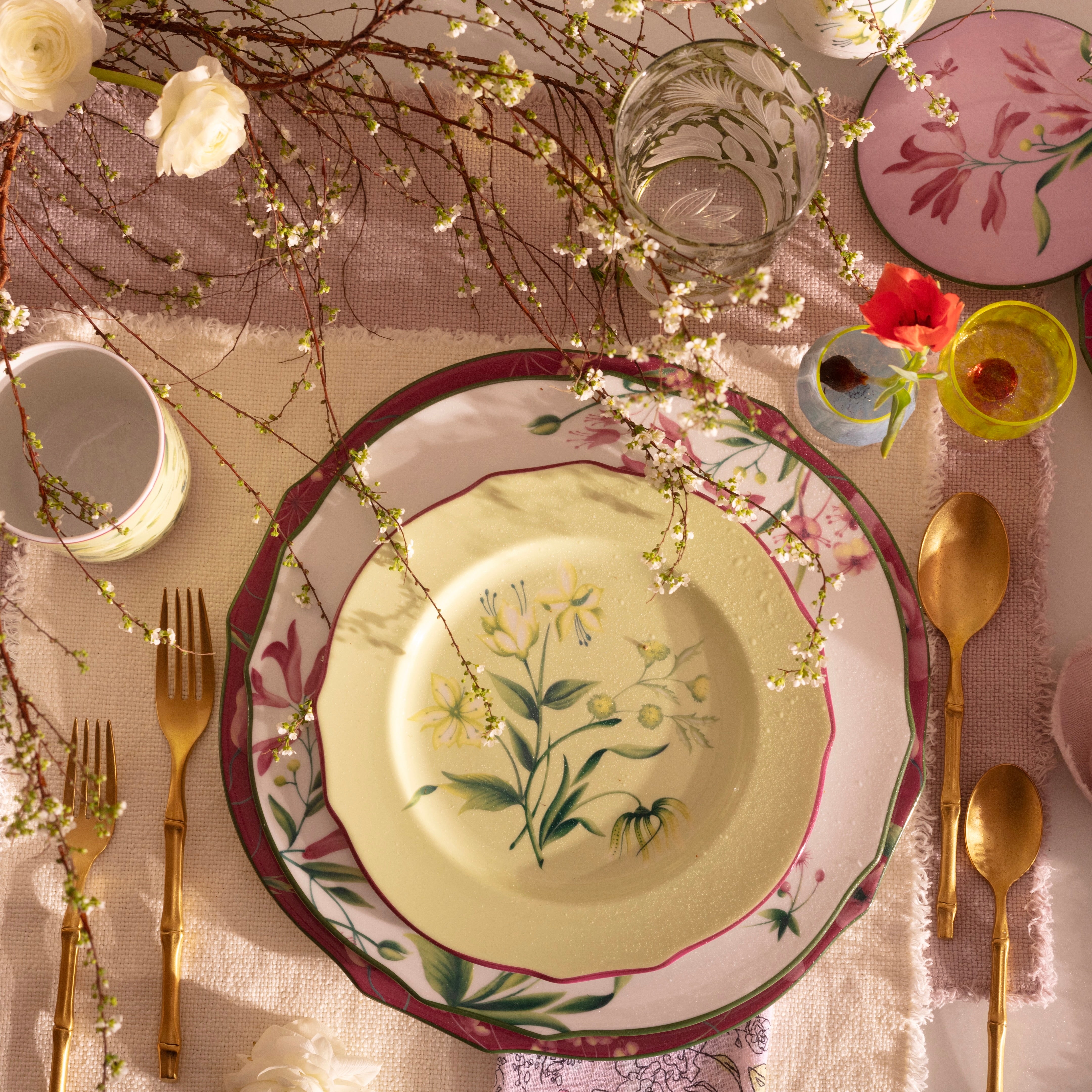 Florenza Flat Dessert Plate – abc carpet & home