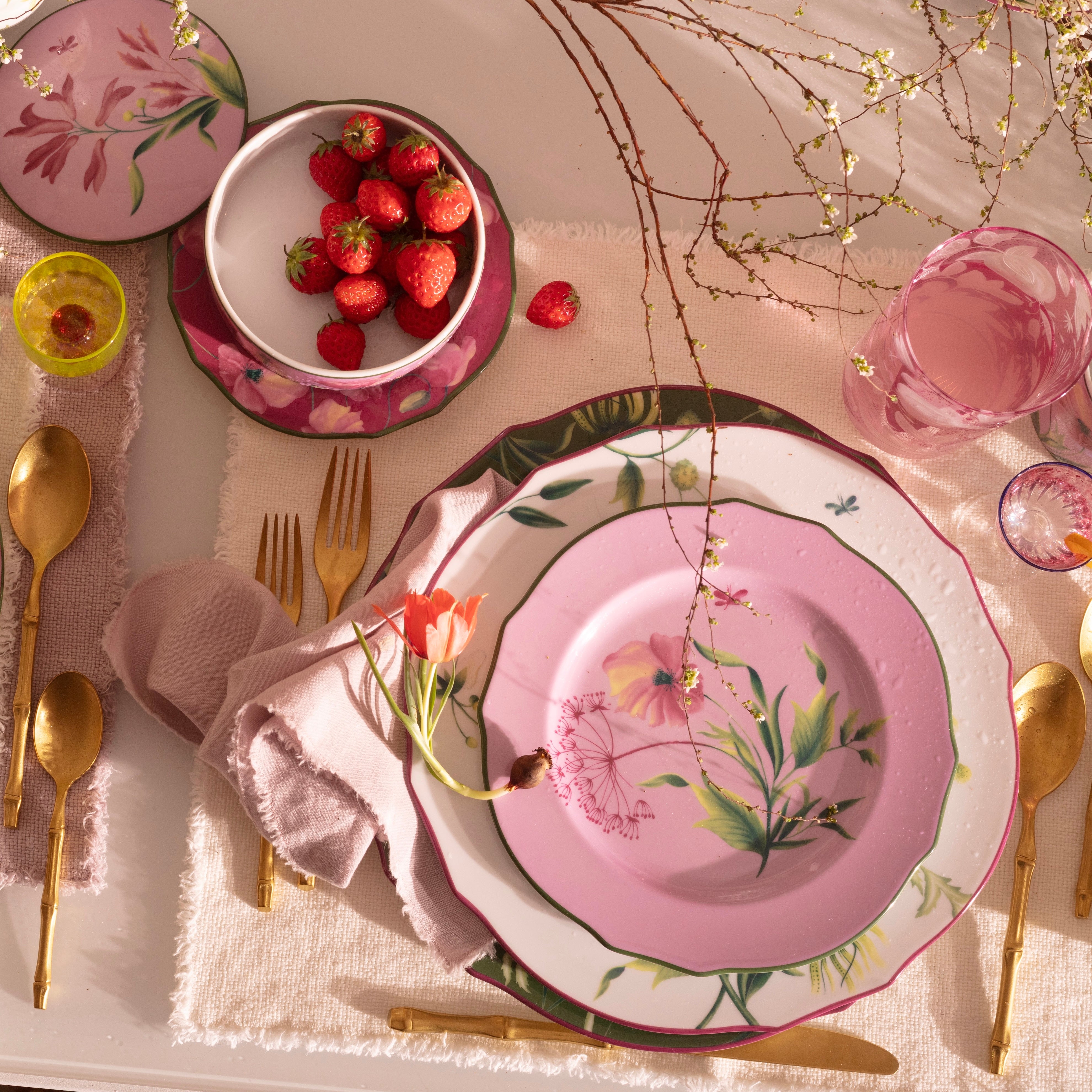 Florenza Flat Dinner Plate – abc carpet & home
