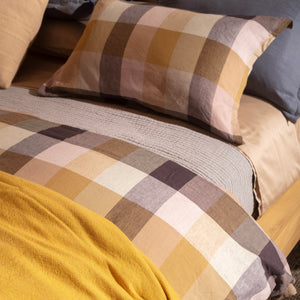 Image for Plaid Aero Linen Sham - hover