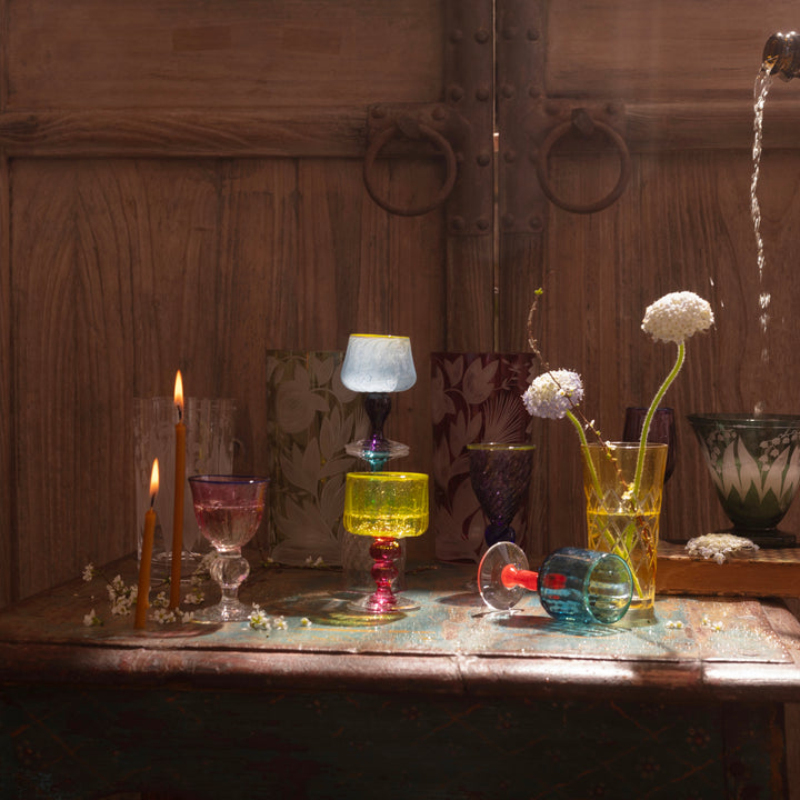Violet Tide Cordial Glass