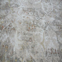 Beige Traditional Silk Wool Rug - 9'1" x 11'11"