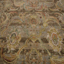 Multicolored Traditional Silk Wool Blend Rug - 9' x 12'