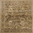 Multicolored Traditional Silk Wool Blend Rug - 9' x 12'