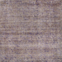 Purple Contemporary Silk Wool Blend Rug - 9'2" x 11'8"