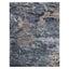 Midnight Blue Contemporary Silk Wool Blend Rug - 9'11" x 14'