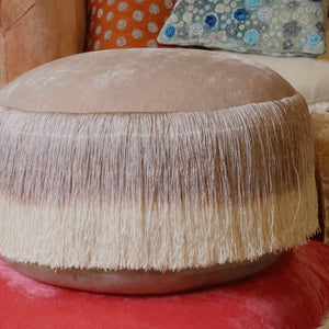 Long Fringe Drum Moonstone - hover