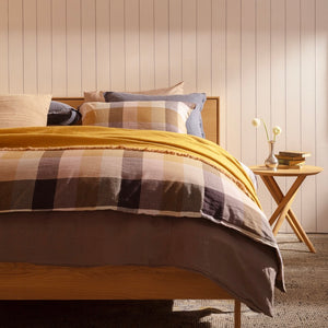 Image for Plaid Aero Linen Sham - hover