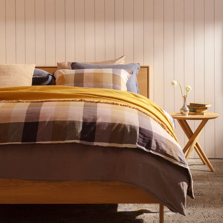 Plaid Aero Linen Sham