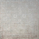 Peach Traditional Silk Rug - 8'11" x 12'3"