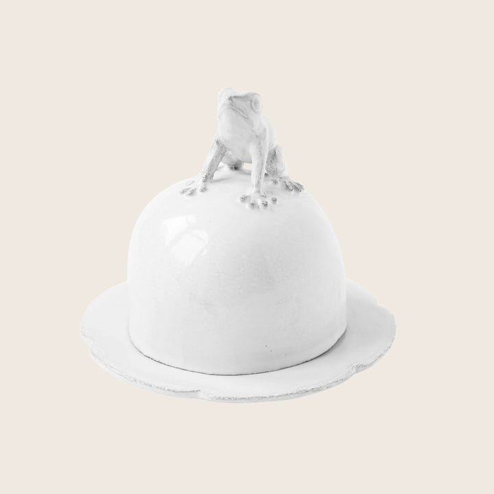 Small Frog Butter Dish
