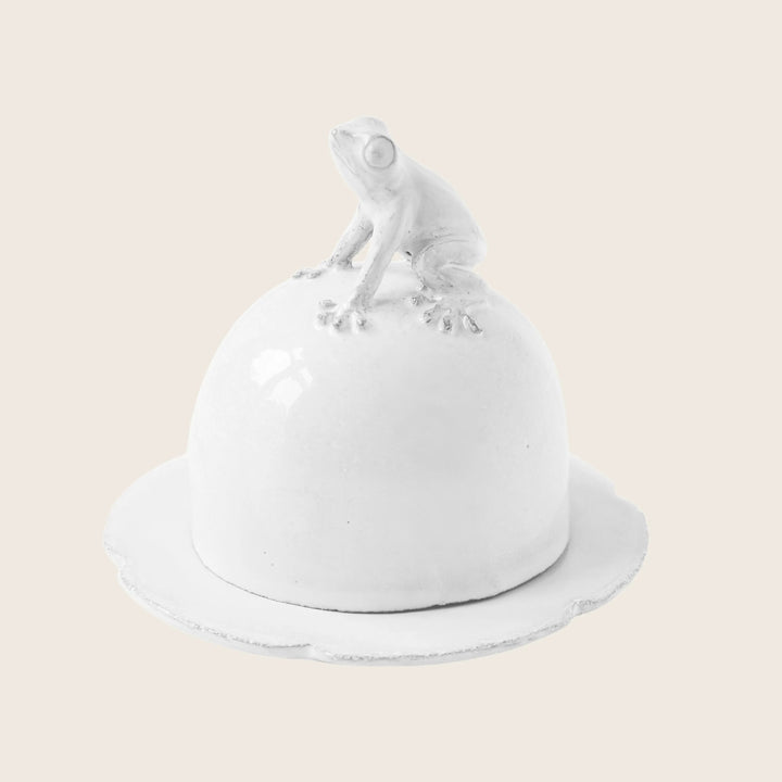Small Frog Butter Dish