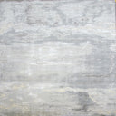 Silver Contemporary Silk Wool Blend Rug - 8'11" x 12'2"