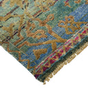 Blue Alchemy Traditional Silk Rug - 10'10" x 10'10"