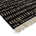 Black and White Alchemy Contemporary Moroccan Wool Rug - 9'3" x 11'9"